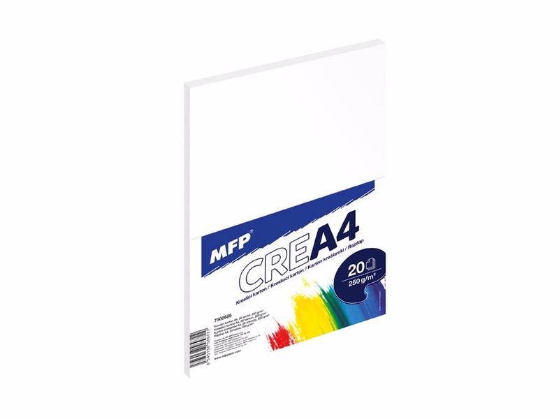 Kreslící karton MFP A4 20listů 250g (20bal/krt)