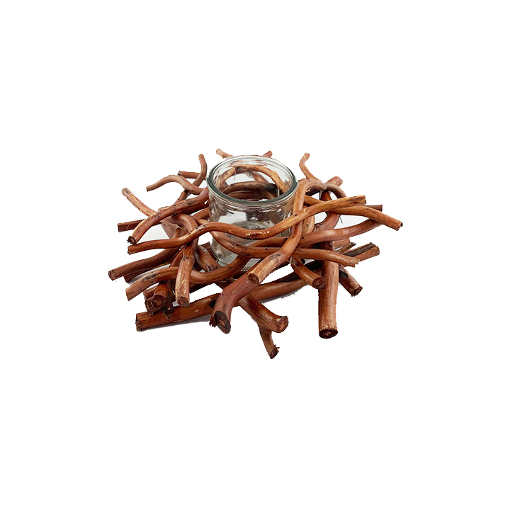 Chân nến gỗ 25cm