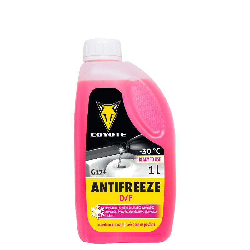 COYOTE Antifreeze G12+ D/F ready - 30°C 1L