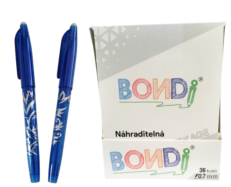 Bondi gumovací pero 0,7mm (36ks/bal,1728/krt)
