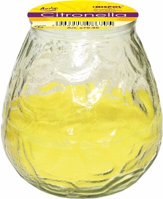 Bispol Svíčka sklo Citronella (6ks/bal)