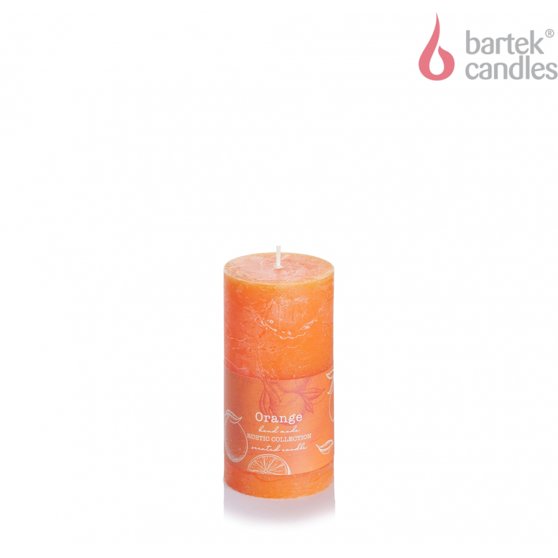Bartek Svíčka slupek 70x140 Zapachova Rustic Orange (12ks/krt)