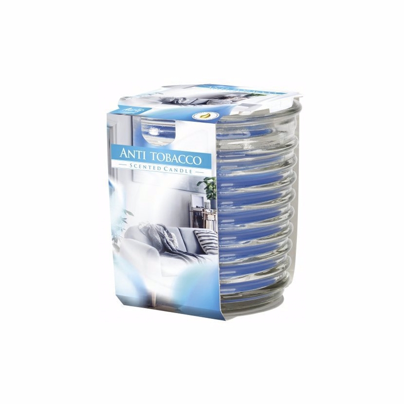 Bispol Svíčka ve skle 136g Anti Tobacco (6ks/bal)