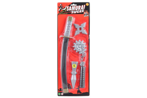 Sada ninja 3+ 4 druhu (48sada/krt)