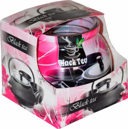 Svíčka ve skle MIRAL 80g Black Tea (12ks/bal)
