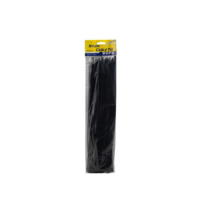 Stahovací pásky černé 3,6x350mm (12sad/bal,192sad/krt)