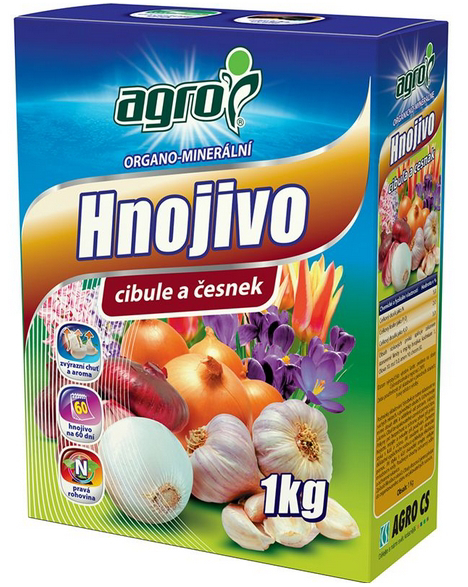 AGRO OM hn. cibule a česnek 1kg (5ks/krt)