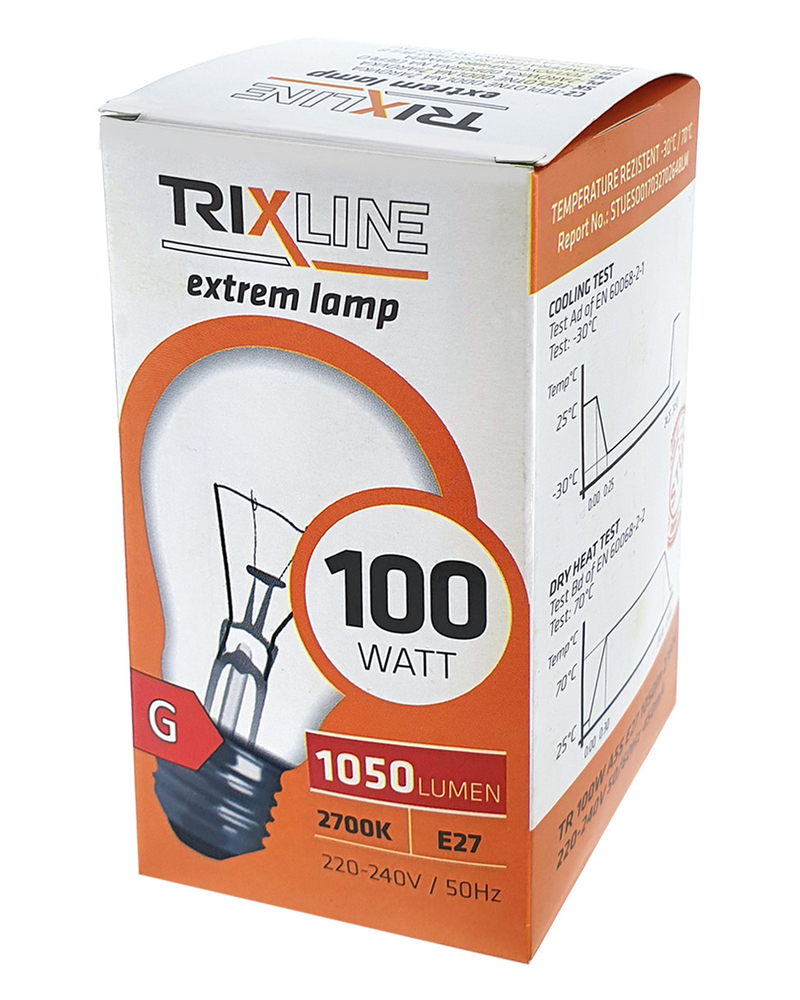 Žárovka Trixline 100W, A55, E27, 2700K (10ks/bal)