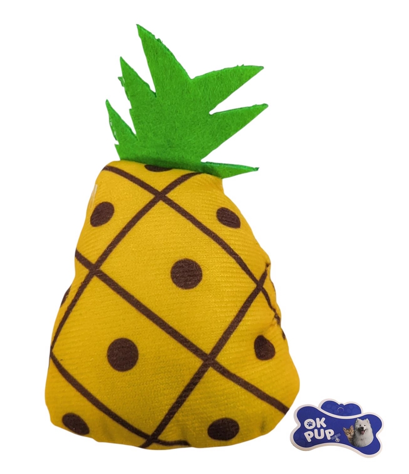 Hračka pro psy - Ananas 14.5x8.5x3.3cm (12ks/bal,360/krt)