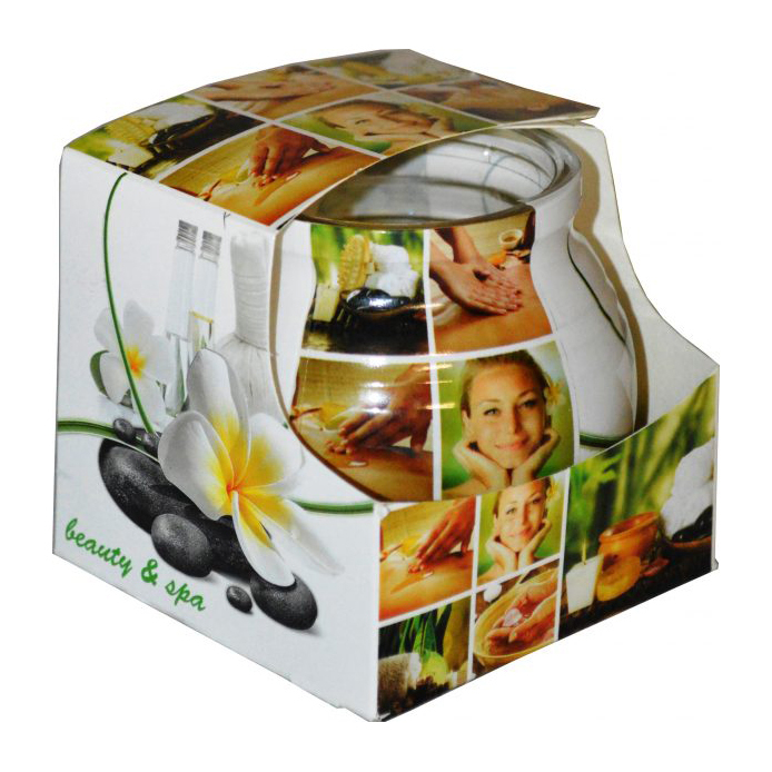 Svíčka ve skle MIRAL 80g BEAUTY & SPA 1 (12/bal)