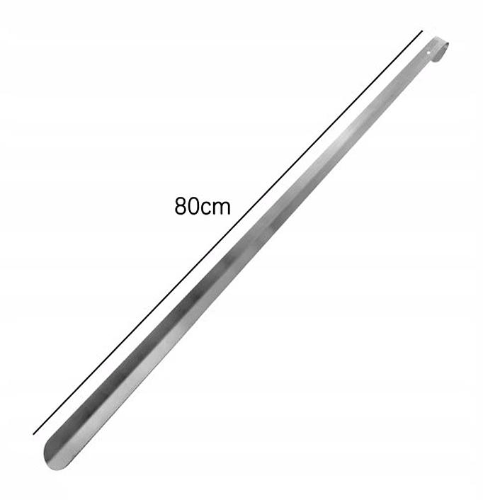 Kovová lžíce na obuv 80cm (10ks/bal)