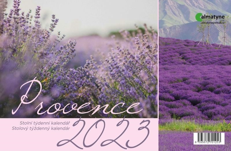 Velký stolní kalendář 2023 - Provence (10ks/bal)