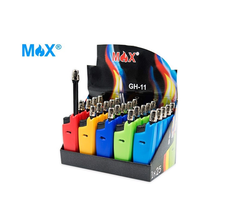 MAX Kuchyňský zapalovač GH11 mix barev (25ks/bal, 500ks/krt)