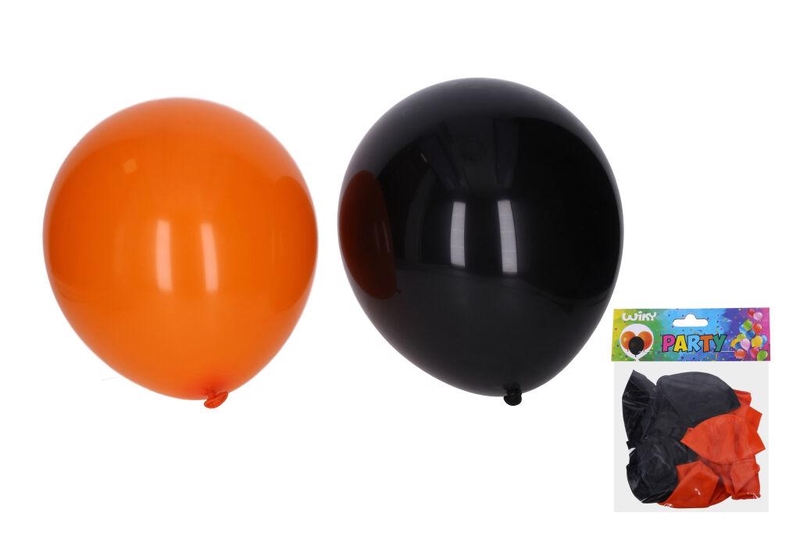 Balónek nafukovací 30cm Halloween (10ks/bal)