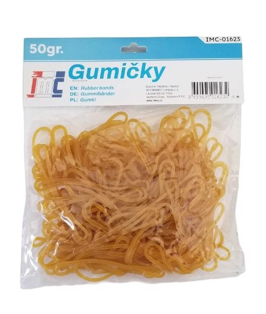 Gumičky 50gr (12sad/bal)(300ks/krt)