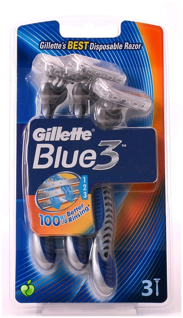 GILLETTE Blue 3 strojky 3ks COMFORT (6sada/bal)