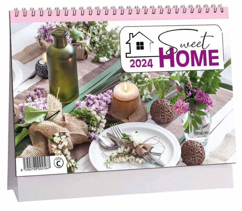 Stolní kalendář 2023 ARIA C - Home Sweet Home (10/bal)