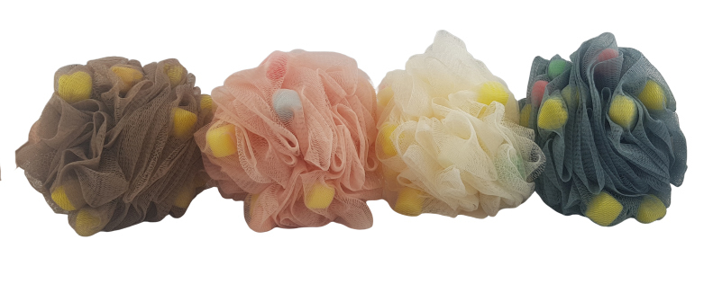 Koupelnová žínka - 50gr jedno-barevná (12/bal)(300/krt)