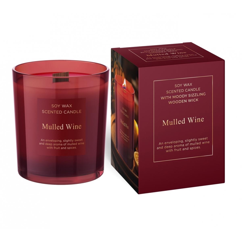 Bartek Svíčka sklo 240g Mulled Wine (6ks/bal)