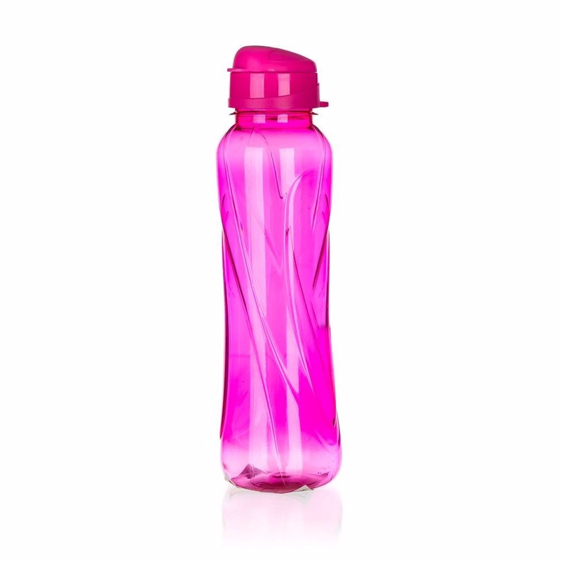 Láhev plastová STRIKE 630 ml, růžová