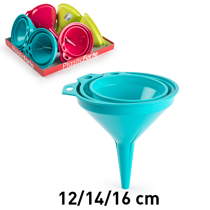 Plastic Forte Sada 3 trychtýřů (6/bal)