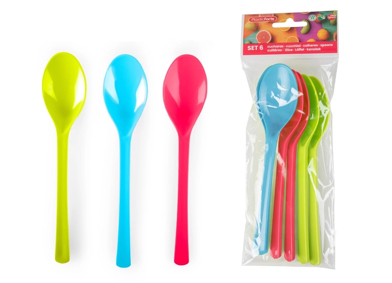 Plastic Forte Piknikové lžíce 6ks (12sad/bal)