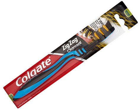 COLGATE Zubní kartáček ZIG ZAG Charcoal medium (12/bal) 120/krt