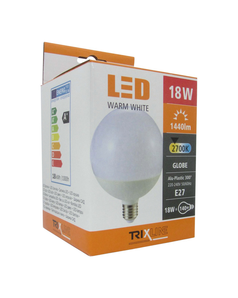 BC 18W TR LED E27 2700K Žárovka (100ks/krt)