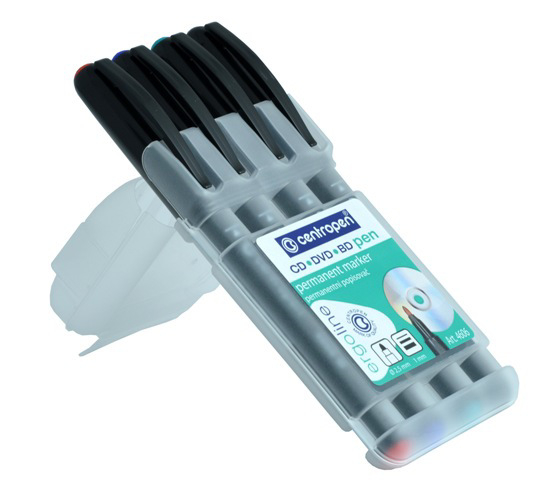 CENTROPEN Popisovač permanent CD liner 4606/4 (10sad/bal)
