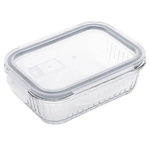 Skleněná nádoba na potraviny Mariet obdelníková 640ml