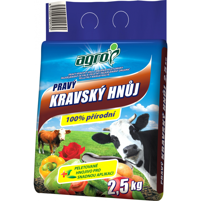 AGRO Kravský hnůj 2,5kg