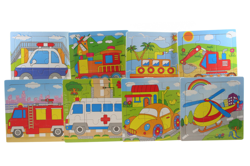 Puzzle dřevěné