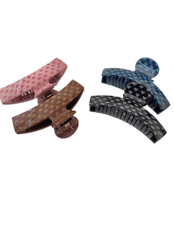 Cặp tóc 10x3,5cm mix