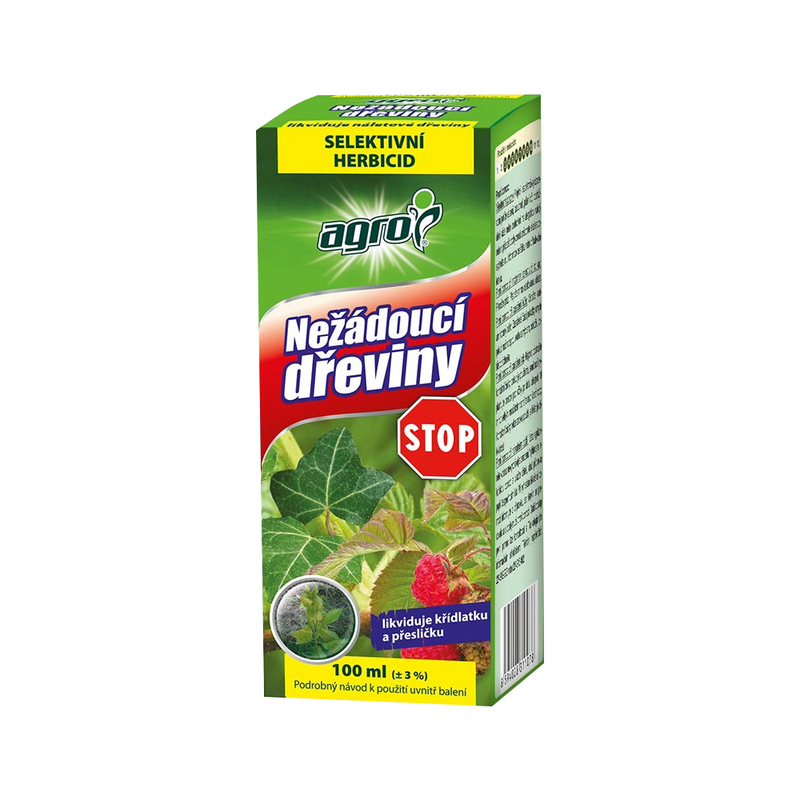 AGRO Nežádoucí dřeviny STOP 100ml (15ks/bal)