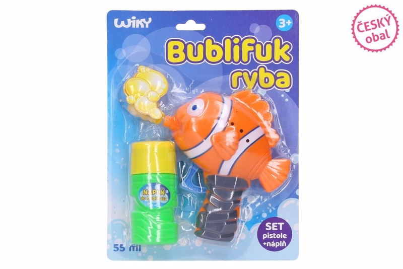 Bublifuk ryba set 55 ml