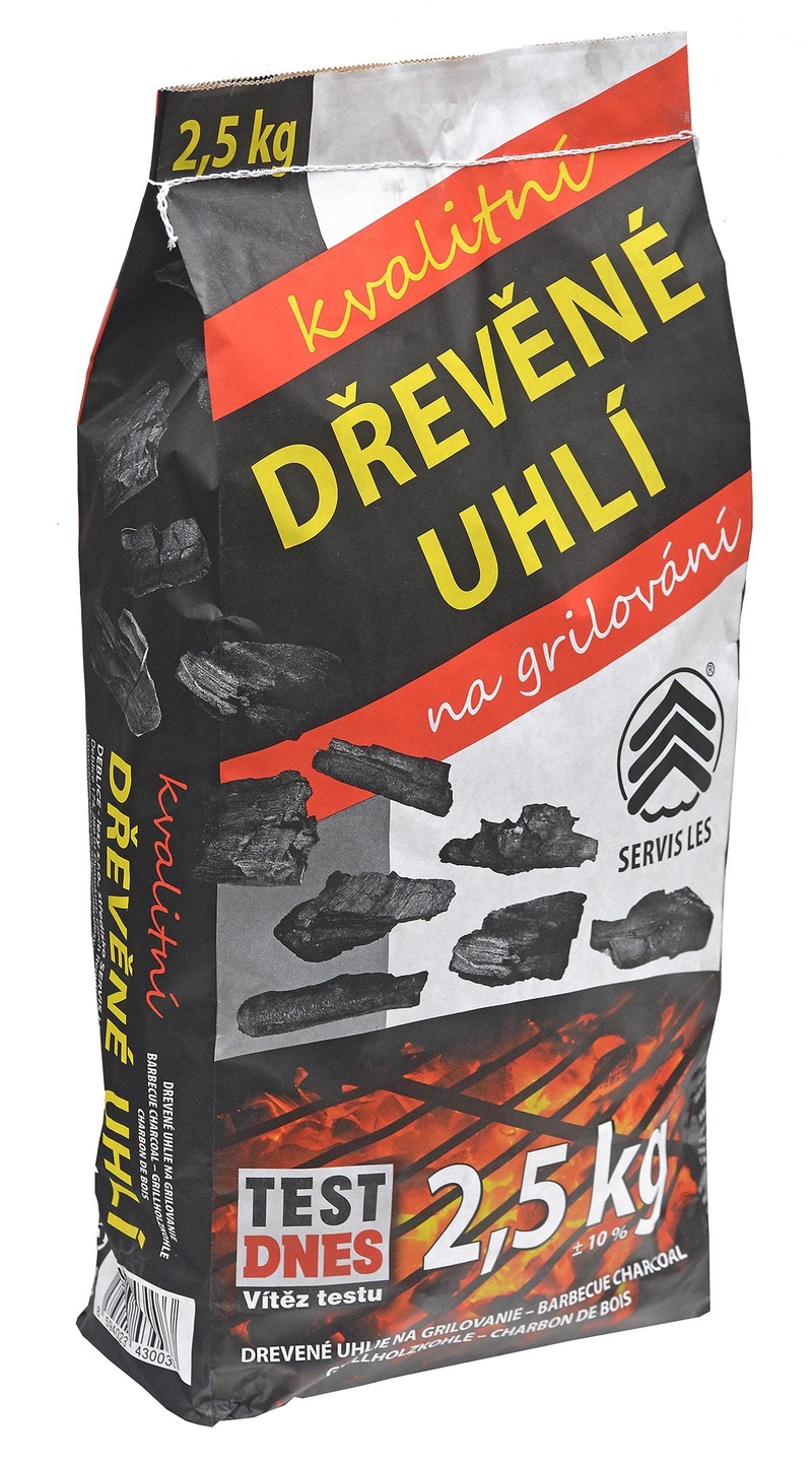 Uhlí grilovací 2,5kg (140ks/pal)