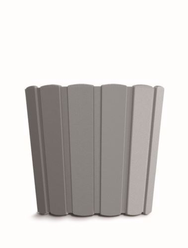 Květináč BOARDEE BASIC šedý kámen 12cm, výš.10,9cm