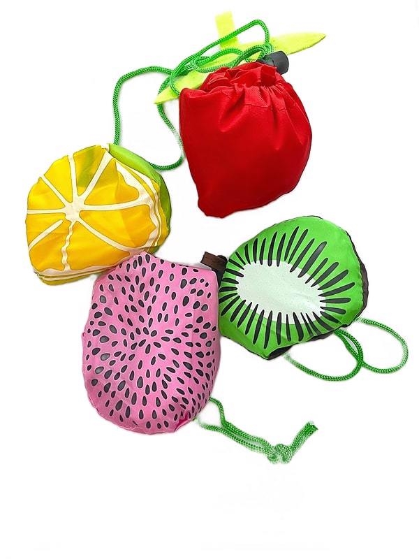 Nákupní taška mix barvy ovoce (24ks/bal)