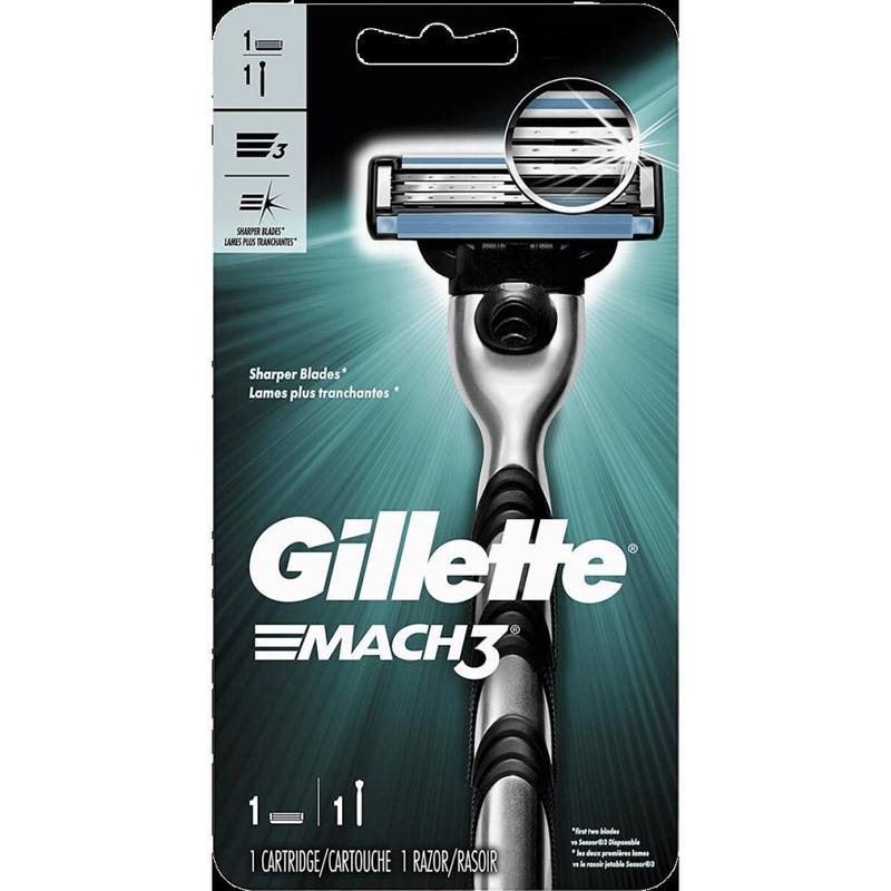 Gillette Mach 3 strojek +1 na kartě (6ks/krt)