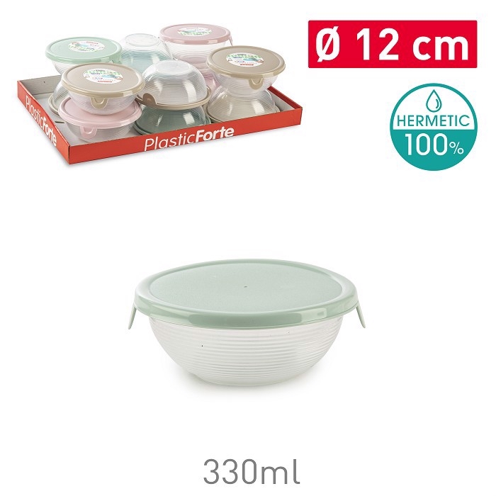 Plastic Forte Mísa s víkem 12cm SURT VRM (12ks/bal)
