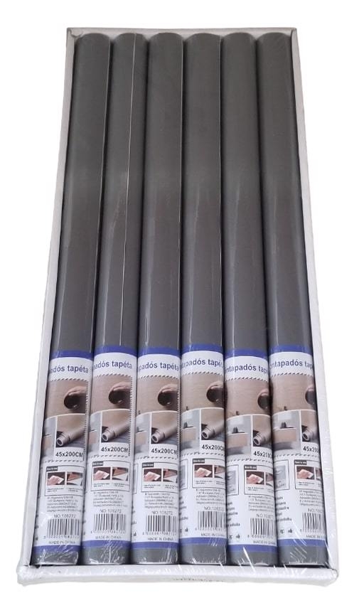 BF Samolepící tapeta Šedá 45x200cm (12ks/bal,96/krt)