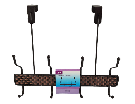 Věšák na dveře - kovový 33cm (24/krt)