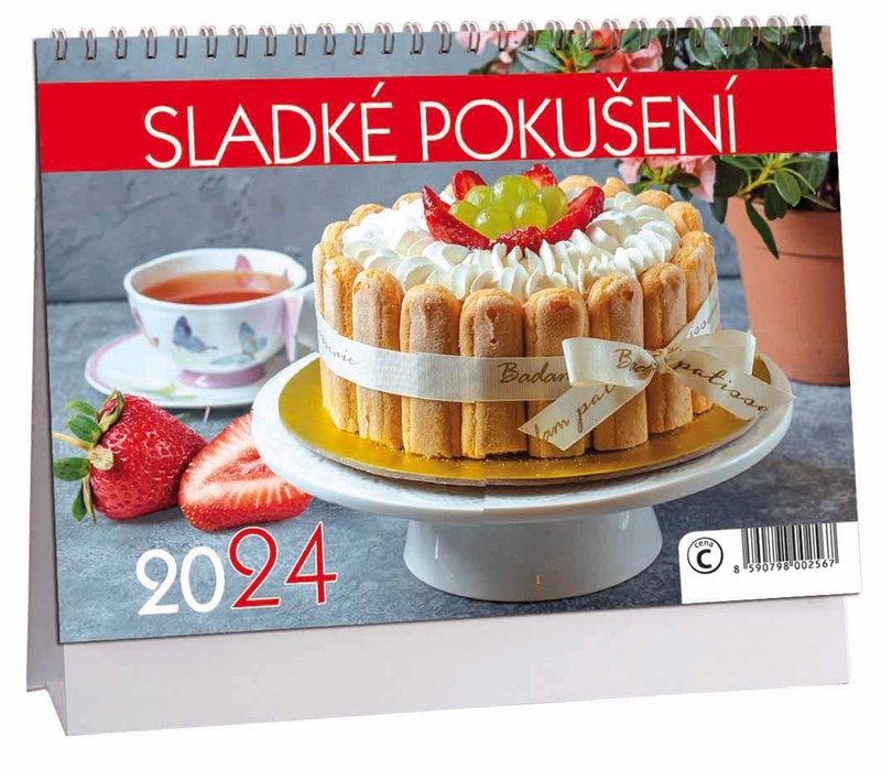 Stolní kalendář 2025 ARIA C 230×160mm - Sladké pokušení (10/bal) 80/krt