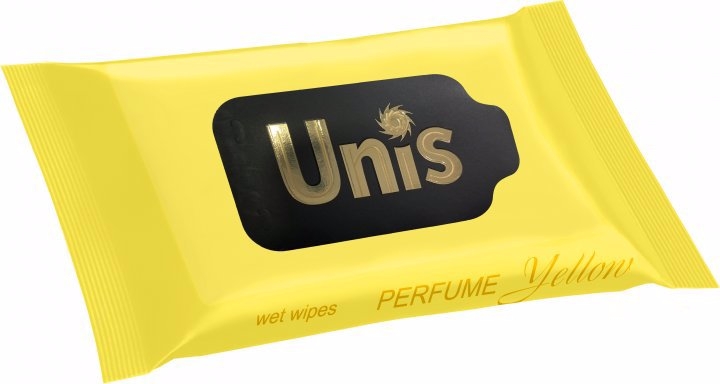 UNIS vlh.ubrousky anti.rozl.Parfume yellow 15ks (36bal/krt)
