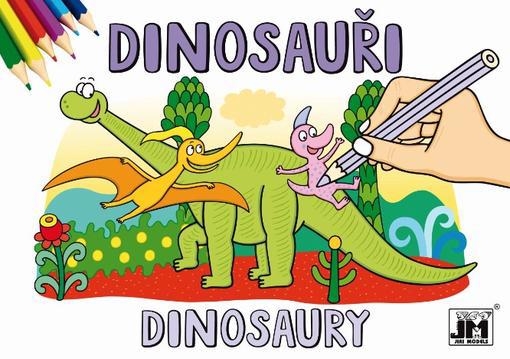 Omalovánky A5/ Dinosauři