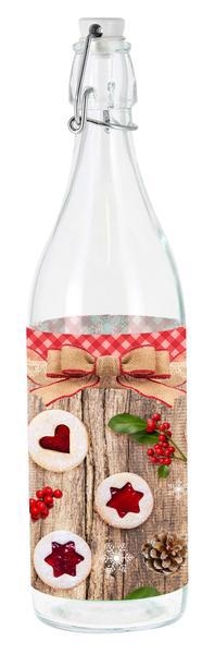 Skleněná láhev s patentním uzávěrem 260ml 