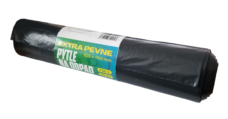 Pytle na odpad 20ks 130L 820x1150mm Extra pevné (5ks/krt)