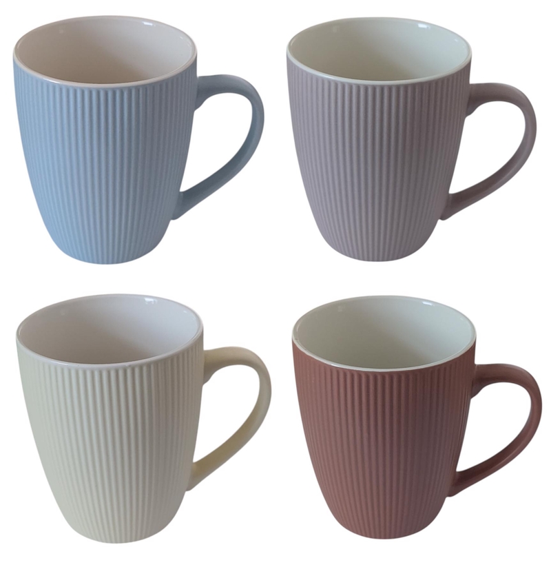 Porcelánový hrnek 350ml - Hues jednobarevný (12ks/bal, 72ks/krt)