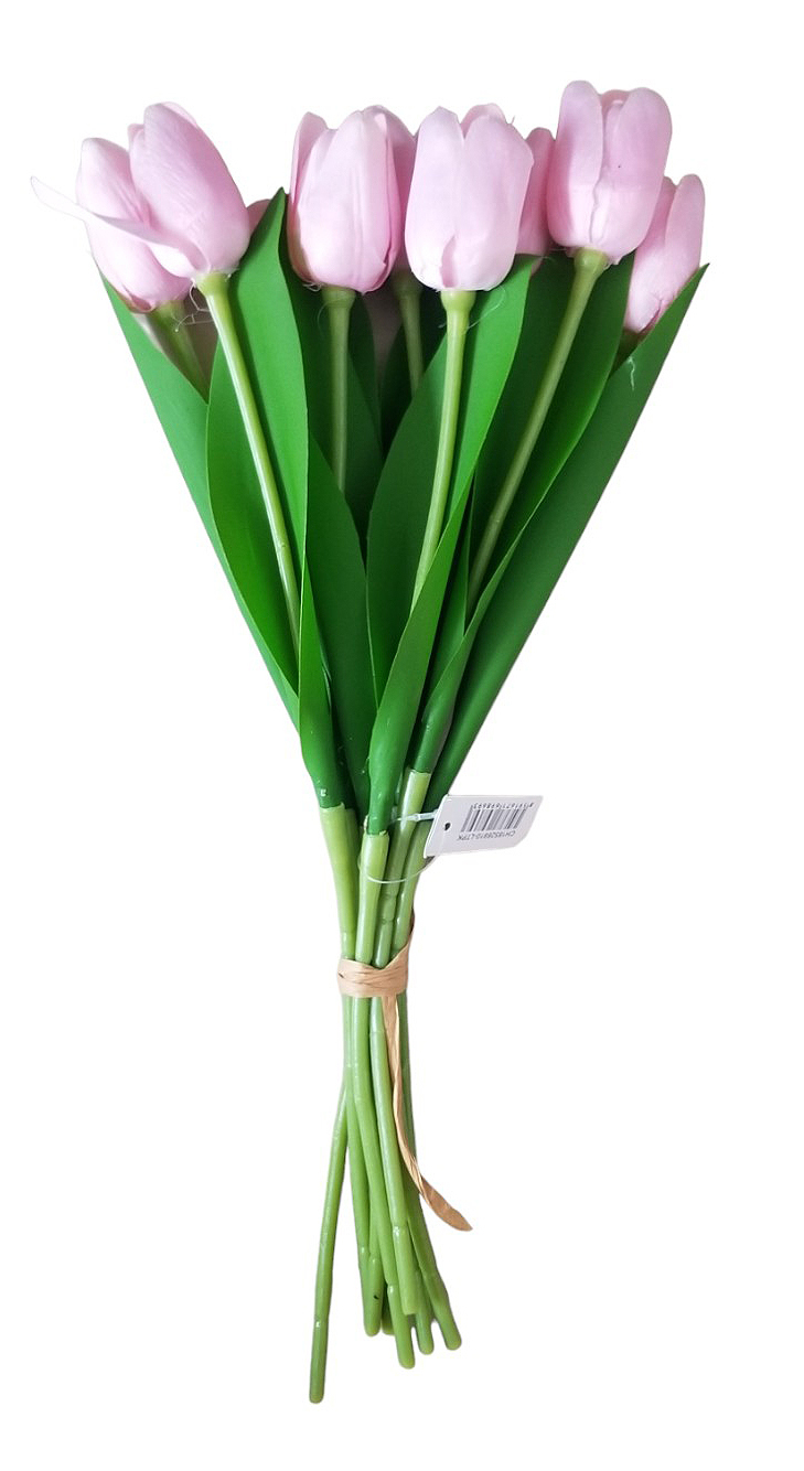Svazek tulipánů 39cm růžové