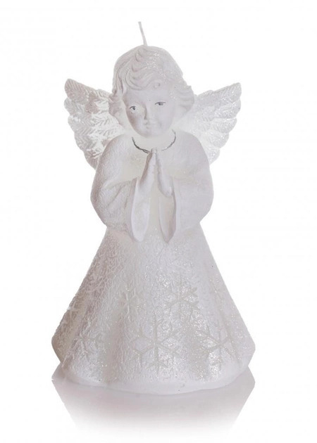 Bartek Svíčka figurka 290g 150 Christmas Angel slonová kost (12ks/krt)